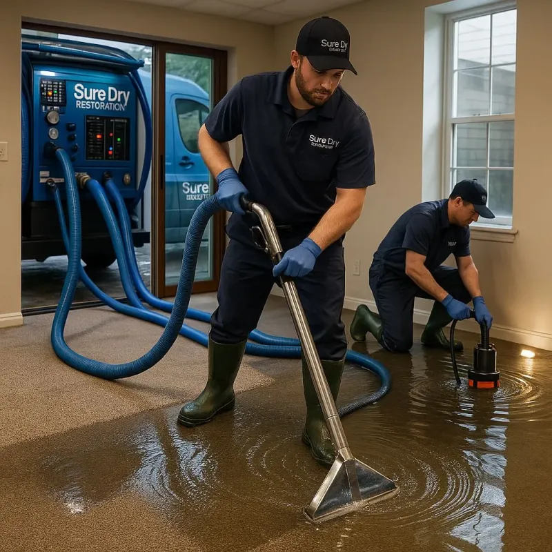 Water Extraction and Removal process in Murphy, TX